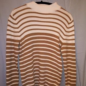 Karen Scott Stripped Sweater
